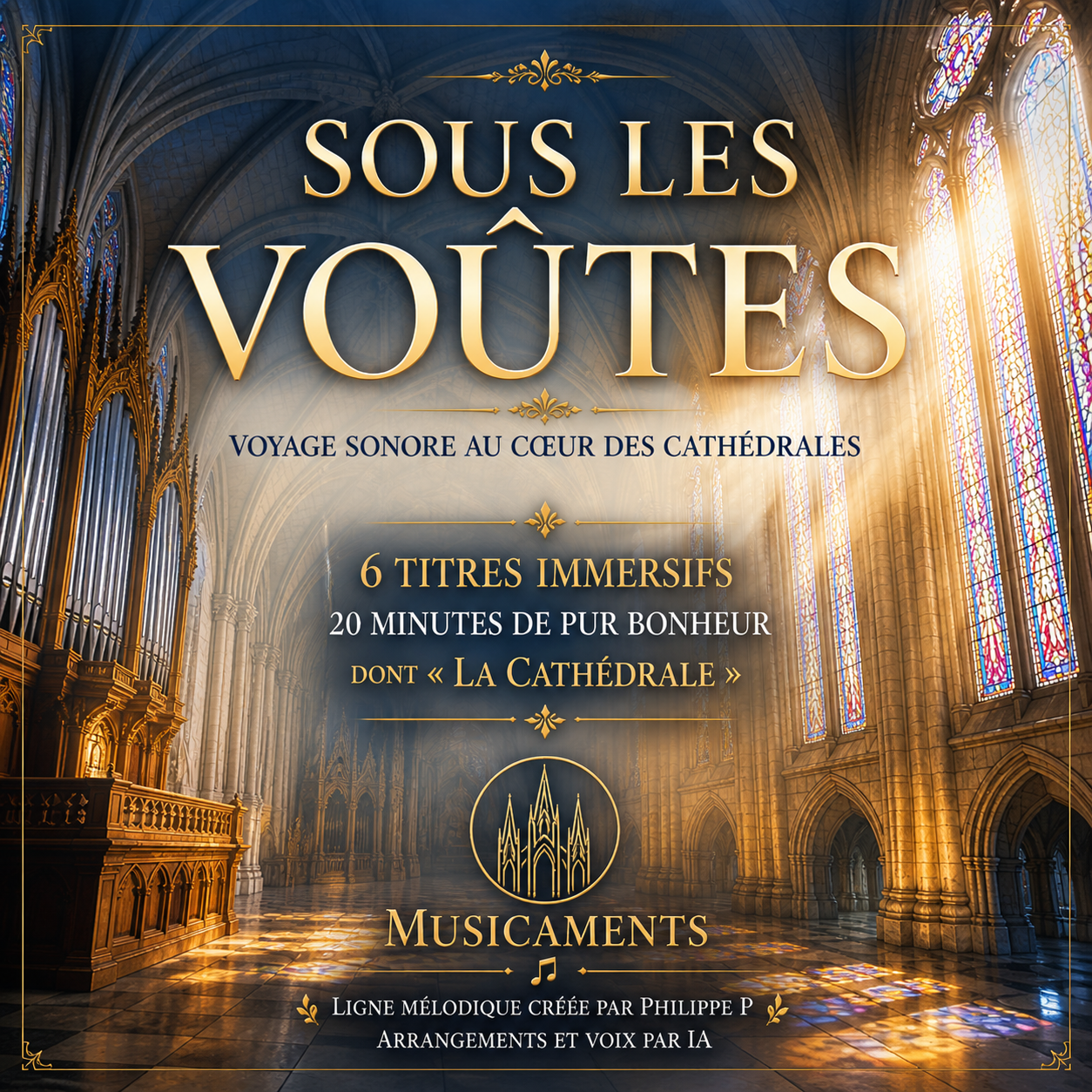 Sous les voûtes de la cathédrale